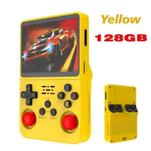 ARKOS R36S Retro Handheld Game Console Linux System 3.5-inch IPS Screen Video Player 64GB/128GB Portable Handheld Game Console